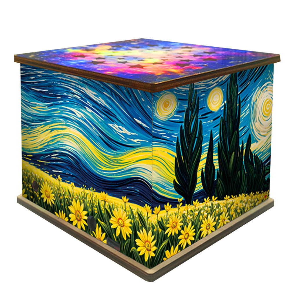 Diamond Aid Tool Portable Vacuum Diamond Painting Pen Kit (Starry Sky Village)