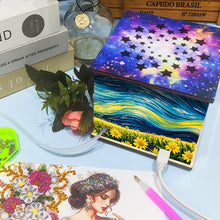 Load image into Gallery viewer, Diamond Aid Tool Portable Vacuum Diamond Painting Pen Kit (Starry Sky Village)
