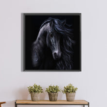Load image into Gallery viewer, AB Diamond Painting - Full Round - Dark Horse (50*50CM)

