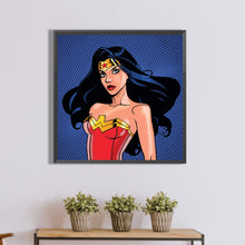 Load image into Gallery viewer, AB Diamond Painting - Full Round - Wonder Woman (50*50CM)
