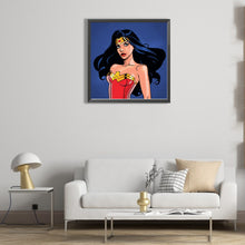 Load image into Gallery viewer, AB Diamond Painting - Full Round - Wonder Woman (50*50CM)

