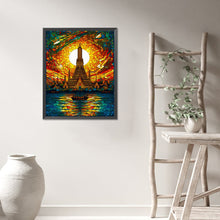 Load image into Gallery viewer, AB Diamond Painting - Full Round - Waterside Tower Glass Painting (40*50CM)
