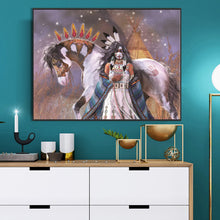 Load image into Gallery viewer, AB Diamond Painting - Full Round - Indian (60*45CM)
