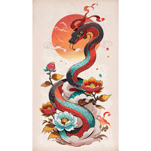 Load image into Gallery viewer, Diamond Painting - Full Round - Snake (40*70CM)
