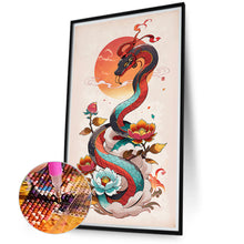 Load image into Gallery viewer, Diamond Painting - Full Round - Snake (40*70CM)
