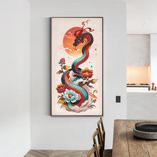 Load image into Gallery viewer, Diamond Painting - Full Round - Snake (40*70CM)
