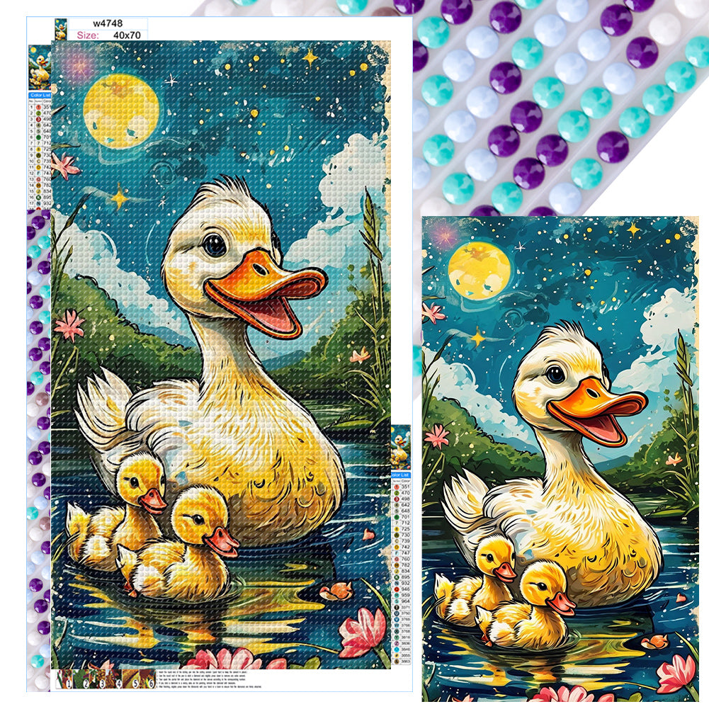 Diamond Painting - Full Round - Yellow Duck (40*70CM)