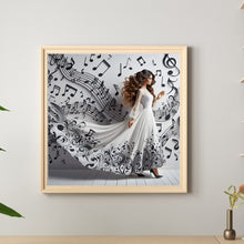Load image into Gallery viewer, Diamond Painting - Full Round - Girl With Beautiful Skirt (40*40CM)
