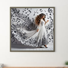 Load image into Gallery viewer, Diamond Painting - Full Round - Girl With Beautiful Skirt (40*40CM)
