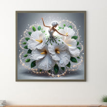 Load image into Gallery viewer, Diamond Painting - Full Round - Girl With Beautiful Skirt (40*40CM)
