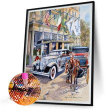 Load image into Gallery viewer, Diamond Painting - Full Square - Carriage And Car (30*40CM)
