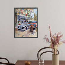 Load image into Gallery viewer, Diamond Painting - Full Square - Carriage And Car (30*40CM)
