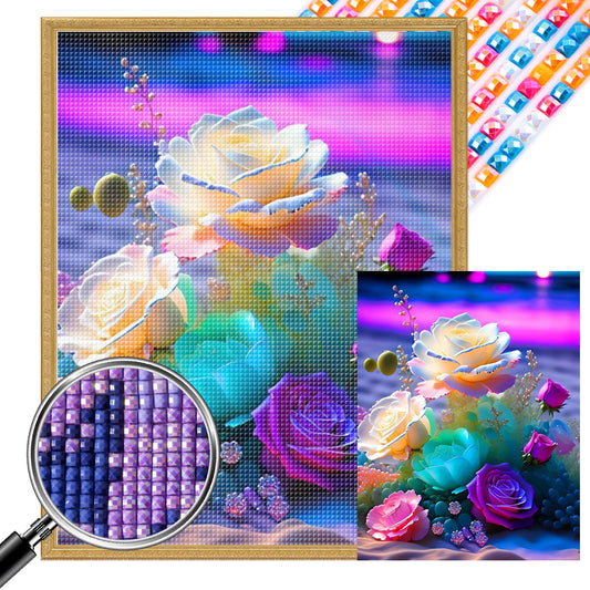 AB Diamond Painting - Full Square - Flowers (50*65CM)