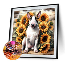 Load image into Gallery viewer, Diamond Painting - Full Round - Bull Terrier (40*40CM)

