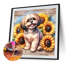 Load image into Gallery viewer, Diamond Painting - Full Round - Shih Tzu (40*40CM)
