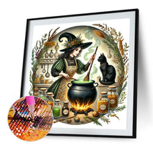 Load image into Gallery viewer, Diamond Painting - Full Round - Magic Witch (40*40CM)
