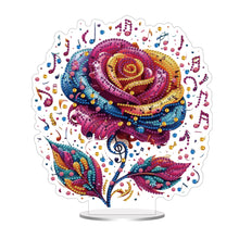 Load image into Gallery viewer, Acrylic Special Shape Flower Diamond Painting Desktop Ornaments for Home
