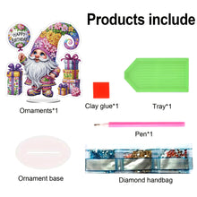 Load image into Gallery viewer, Acrylic Special Shape Goblin Birthday Diamond Painting Desktop Ornaments for Hom
