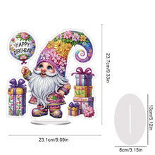 Load image into Gallery viewer, Acrylic Special Shape Goblin Birthday Diamond Painting Desktop Ornaments for Hom
