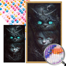 Load image into Gallery viewer, AB Diamond Painting - Full Round - Cheshire Cat Boy (40*70CM)
