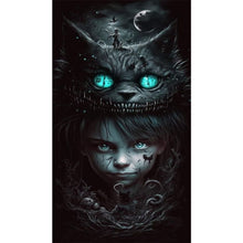 Load image into Gallery viewer, AB Diamond Painting - Full Round - Cheshire Cat Boy (40*70CM)
