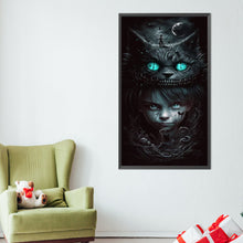 Load image into Gallery viewer, AB Diamond Painting - Full Round - Cheshire Cat Boy (40*70CM)
