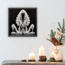 Load image into Gallery viewer, Diamond Painting - Partial Special Shaped - Elegant Lady (30*30CM)
