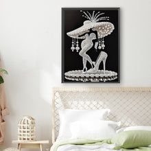 Load image into Gallery viewer, Diamond Painting - Partial Special Shaped - Elegant Lady (30*40CM)

