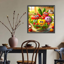 Load image into Gallery viewer, Diamond Painting - Full Round - Big Eyed Fruit (40*40CM)

