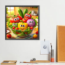 Load image into Gallery viewer, Diamond Painting - Full Round - Big Eyed Fruit (40*40CM)
