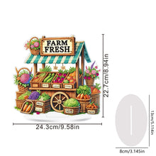 Load image into Gallery viewer, Acrylic Special Shaped Farm Vegetable Stand 5D DIY Diamond Art Tabletop Decor
