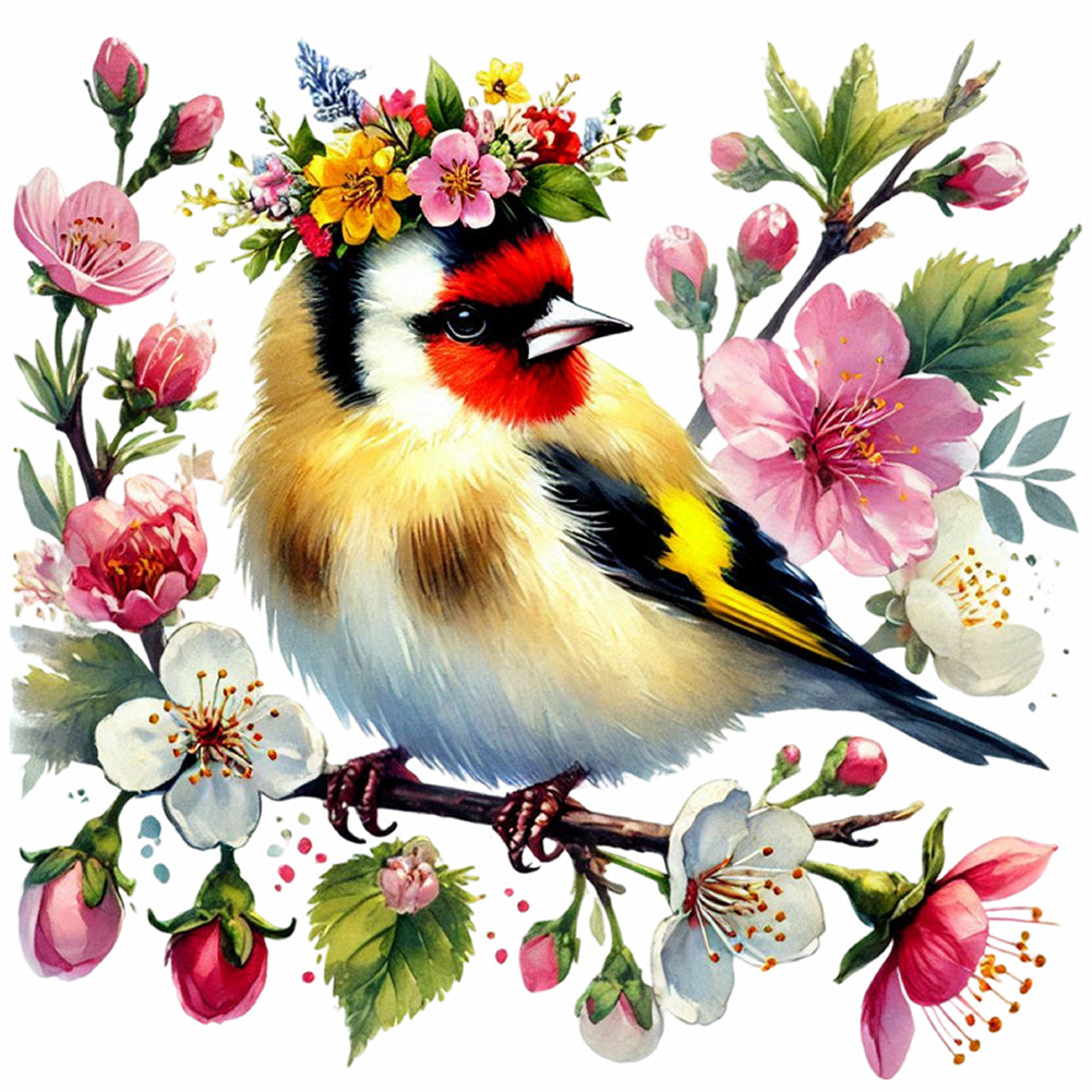 Diamond Painting - Full Round - Bird (40*40CM)