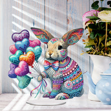 Load image into Gallery viewer, Acrylic Special Shape Cat Desktop Diamond Art Kits Rhinestones Desktop Ornaments
