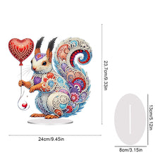 Load image into Gallery viewer, Acrylic Special Shape Cat Desktop Diamond Art Kits Rhinestones Desktop Ornaments
