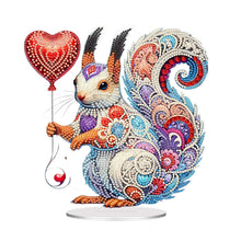 Load image into Gallery viewer, Acrylic Special Shape Cat Desktop Diamond Art Kits Rhinestones Desktop Ornaments
