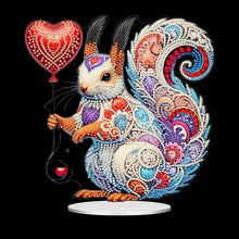 Load image into Gallery viewer, Acrylic Special Shape Cat Desktop Diamond Art Kits Rhinestones Desktop Ornaments
