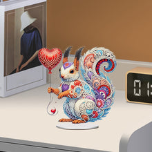 Load image into Gallery viewer, Acrylic Special Shape Cat Desktop Diamond Art Kits Rhinestones Desktop Ornaments
