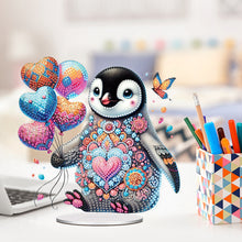 Load image into Gallery viewer, Acrylic Special Shape Cat Desktop Diamond Art Kits Rhinestones Desktop Ornaments
