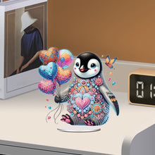 Load image into Gallery viewer, Acrylic Special Shape Cat Desktop Diamond Art Kits Rhinestones Desktop Ornaments
