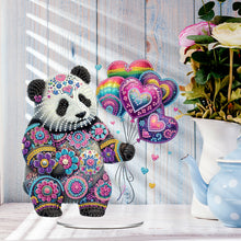 Load image into Gallery viewer, Acrylic Special Shape Cat Desktop Diamond Art Kits Rhinestones Desktop Ornaments
