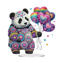 Load image into Gallery viewer, Acrylic Special Shape Cat Desktop Diamond Art Kits Rhinestones Desktop Ornaments
