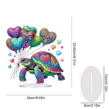 Load image into Gallery viewer, Acrylic Special Shape Cat Desktop Diamond Art Kits Rhinestones Desktop Ornaments
