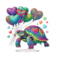 Load image into Gallery viewer, Acrylic Special Shape Cat Desktop Diamond Art Kits Rhinestones Desktop Ornaments
