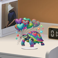 Load image into Gallery viewer, Acrylic Special Shape Cat Desktop Diamond Art Kits Rhinestones Desktop Ornaments
