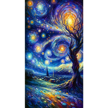 Load image into Gallery viewer, Diamond Painting - Full Round - Starry Sky Scenery (40*70CM)
