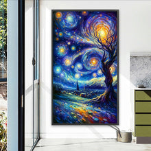 Load image into Gallery viewer, Diamond Painting - Full Round - Starry Sky Scenery (40*70CM)
