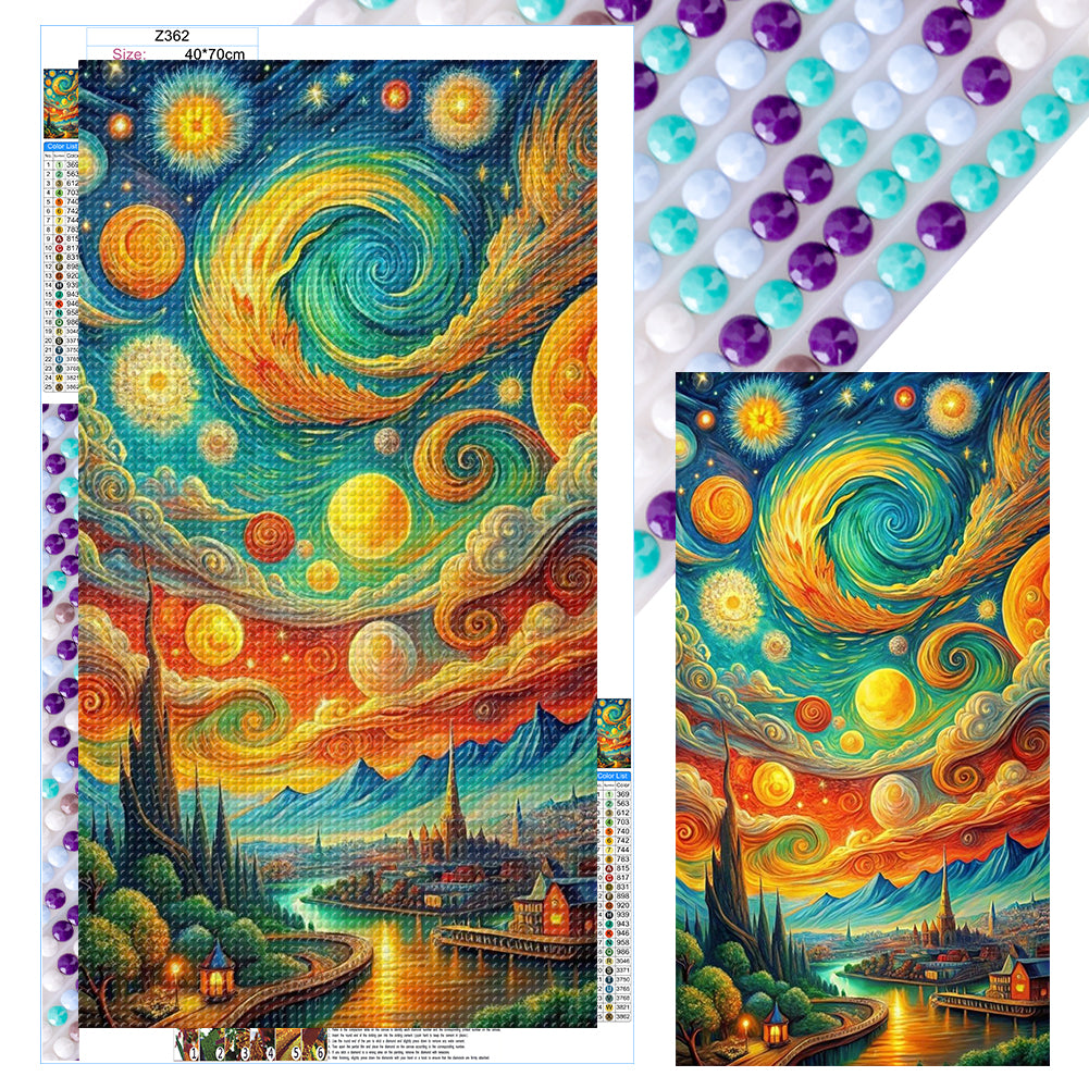 Diamond Painting - Full Round - Sky Scenery (40*70CM)