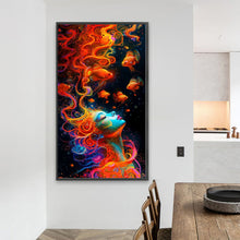 Load image into Gallery viewer, Diamond Painting - Full Round - Red Hair Girl (40*70CM)
