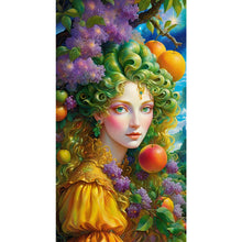 Load image into Gallery viewer, Diamond Painting - Full Round - Vintage Girl (40*70CM)
