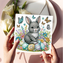 Load image into Gallery viewer, 6Pcs Easter Diamond Drawing Card Diamond Daily Wish Card for Family Friends Gift
